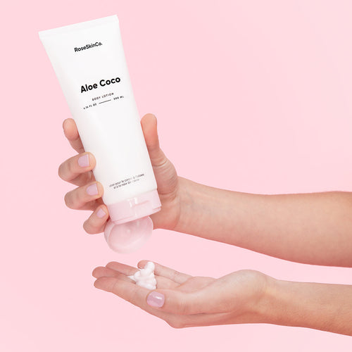 Smooth & Soothe Routine (Body Lotion + 5 Exfoliating Gloves)