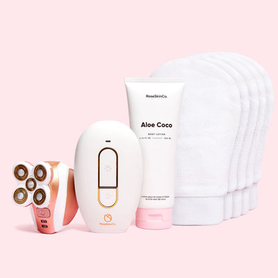Silky Smooth+ Routine (Lumi 1 + 4D + 5 Gloves + Lotion)
