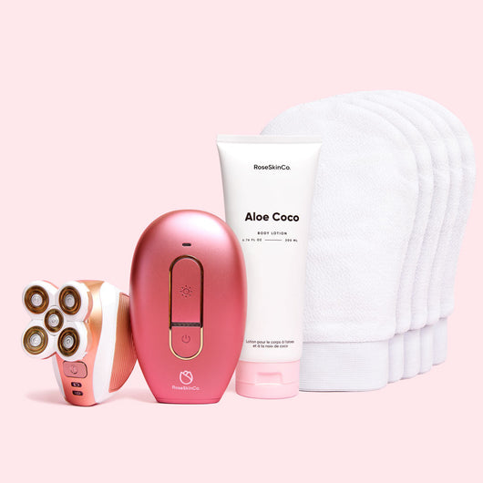 Silky Smooth+ Routine (Lumi 1 + 4D + 5 Gloves + Lotion)